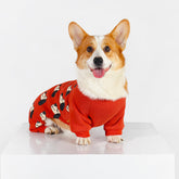 Cute Red Jumpsuit for Corgi Dog