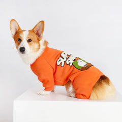 Orange Corgi Attire