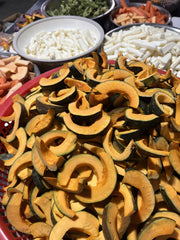 Handcrafted Fresh Vegetable Pet Treats –  (20 Pieces) Vacuum-Sealed Pack (Pumpkin, Carrot, Yam) – No Additives, All-Natural, Digestive Support