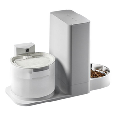 Automatic Water And Food Dispenser For Dogs