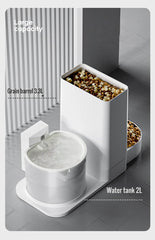 Automatic Water And Food Dispenser For Dogs