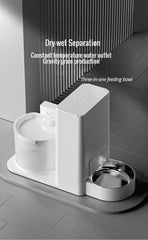 Automatic Water And Food Dispenser For Dogs