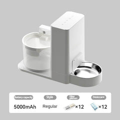 Automatic Water And Food Dispenser For Dogs