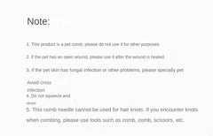 Dog/Cat Comb
