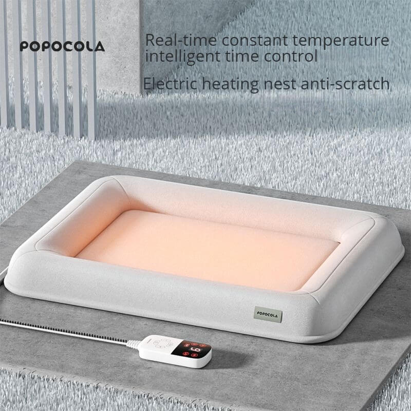 dog bed heated luxury 015