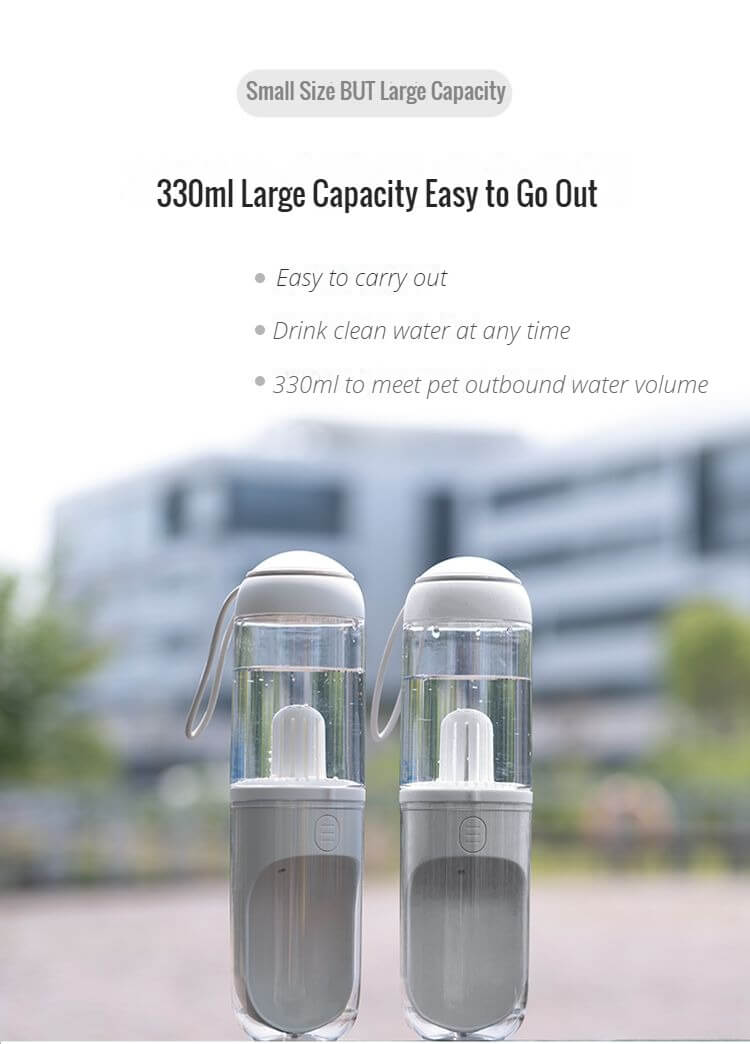 Dog Water Bottle Outdoor