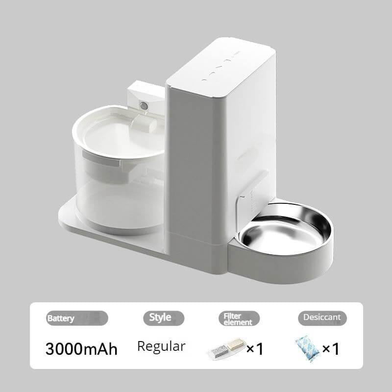 Automatic Water And Food Dispenser For Dogs
