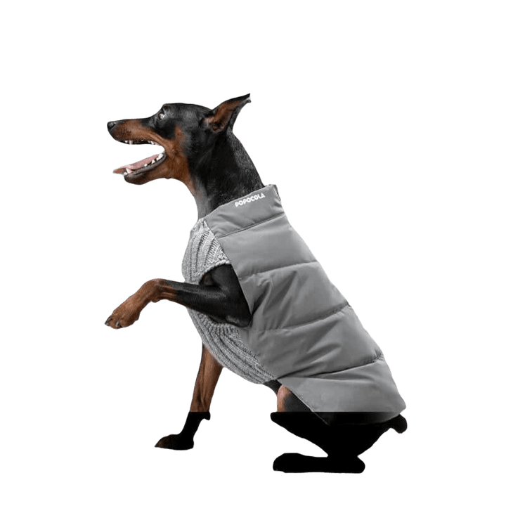 Dog Puffer Jacket Without Sleeves