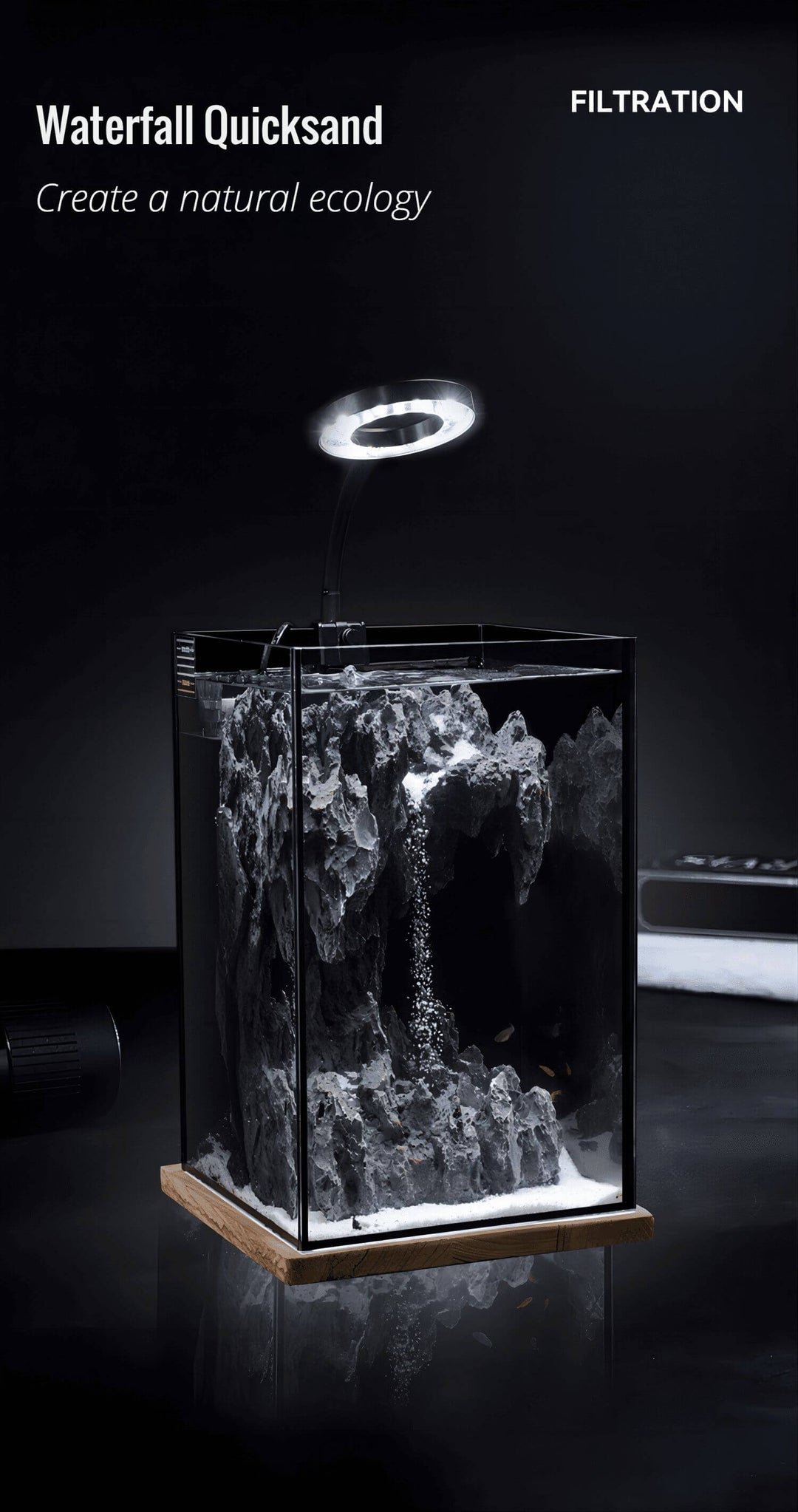 light luxury fish tank 011